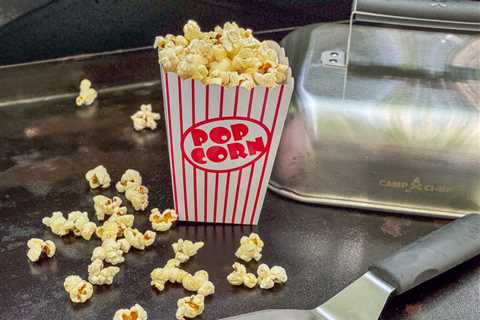 Popcorn on the Griddle (Blackstone Popcorn)