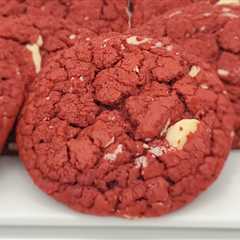 Red Velvet Cake Mix Cookies - Wicked Handy