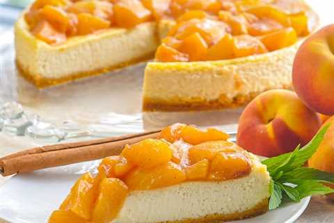 Peaches and Cream Flan