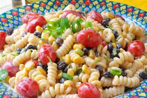 Southwestern Chipotle Lime Pasta Salad