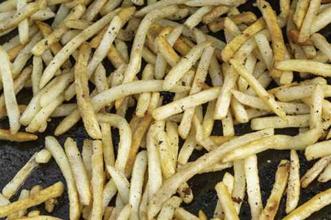 Crispy Frozen French Fries on the Blackstone Griddle