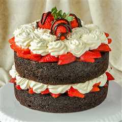 Easy Chocolate Strawberry Shortcake