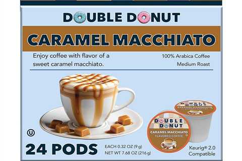 Double Donut Coffee Review: Caramel Macchiato Bliss