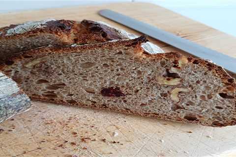 60% PFF rye with walnuts and cranberries