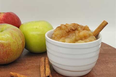 Easy Homemade Unsweetened Applesauce Recipe: Healthy, Delicious, and Simple - Wicked Handy