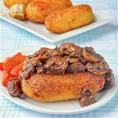 Guinness Braised Beef and Roast Potatoes