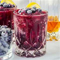 Blueberry Rum Slush