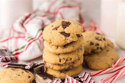 Peppermint Bark Cookies