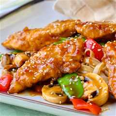 Low Fat Baked Crispy Orange Hoisin Chicken