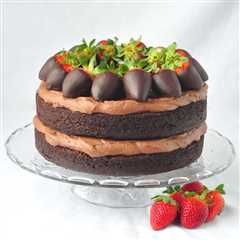 Chocolate Truffle Cream Cake – with a gluten free option.