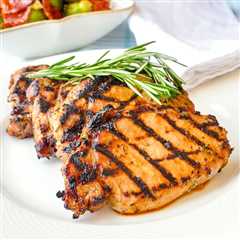 Rosemary Dijon Grilled Pork Chops