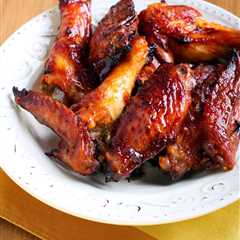 Peach Jalapeno Chicken Wings (Grill, Oven, or Air Fryer)