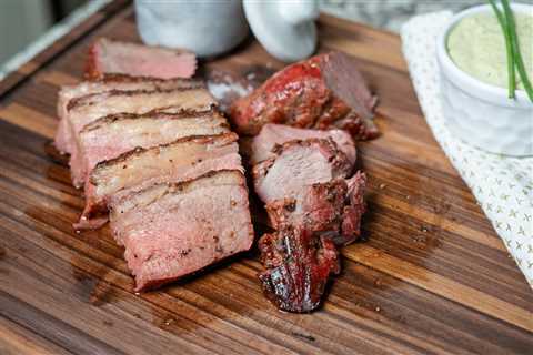 The Best Smoked Tri-tip