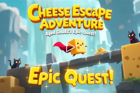 Cheese Escape Adventure: Aged Gouda’s Epic Quest! 🧀✨