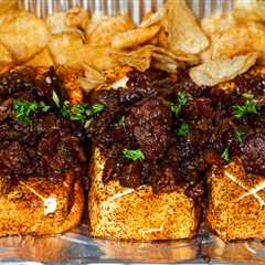 Smoked Cream Cheese with Bacon Jam