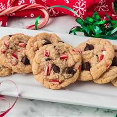 Peppermint Chocolate Chip Cookies