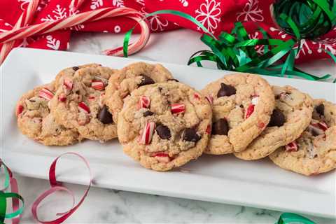 Peppermint Chocolate Chip Cookies