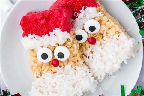 Santa Rice Krispie Treats