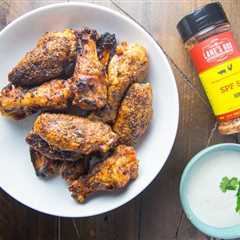 Big Green Egg Spicy Chicken Wings