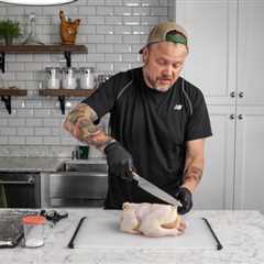 Big Green Egg Smoked Spatchcock Chicken