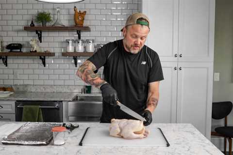 Big Green Egg Smoked Spatchcock Chicken