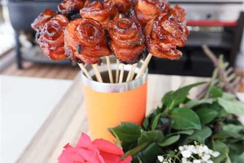 Grilled Bacon Roses