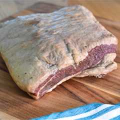 Naturally Cured Beef Bacon Recipe (Brisket Flat)